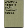 Webster''s Ngindo to English Crossword Puzzles by Inc. Icon Group International