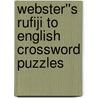 Webster''s Rufiji to English Crossword Puzzles by Inc. Icon Group International