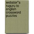 Webster''s Ruguru to English Crossword Puzzles