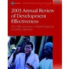 2003 Annual Review of Development Effectiveness door Robert John Anderson