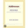 Addresses (Webster''s French Thesaurus Edition) by Inc. Icon Group International