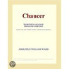 Chaucer (Webster''s Japanese Thesaurus Edition) door Inc. Icon Group International