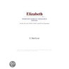 Elizabeth (Webster''s Korean Thesaurus Edition) door Inc. Icon Group International