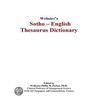 Webster''s Sotho - English Thesaurus Dictionary by Inc. Icon Group International