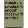 Webster''s Swedish to English Crossword Puzzles door Inc. Icon Group International