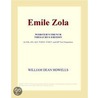 Emile Zola (Webster''s French Thesaurus Edition) door Inc. Icon Group International