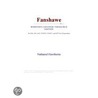 Fanshawe (Webster''s Japanese Thesaurus Edition) door Inc. Icon Group International