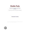 Hadda Pada (Webster''s German Thesaurus Edition) by Inc. Icon Group International