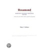 Rosamond (Webster''s Japanese Thesaurus Edition) by Inc. Icon Group International