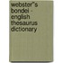 Webster''s Bondei - English Thesaurus Dictionary
