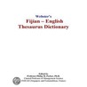 Webster''s Fijian - English Thesaurus Dictionary door Inc. Icon Group International
