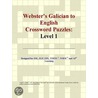 Webster''s Galician to English Crossword Puzzles door Inc. Icon Group International