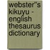 Webster''s Kikuyu - English Thesaurus Dictionary