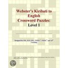 Webster''s Kiribati to English Crossword Puzzles by Inc. Icon Group International