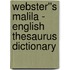 Webster''s Malila - English Thesaurus Dictionary