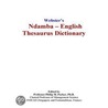 Webster''s Ndamba - English Thesaurus Dictionary door Inc. Icon Group International