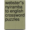 Webster''s Nyiramba to English Crossword Puzzles by Inc. Icon Group International