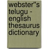 Webster''s Telugu - English Thesaurus Dictionary by Inc. Icon Group International