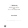 Addresses (Webster''s Japanese Thesaurus Edition) by Inc. Icon Group International