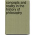 Concepts and Reality in the History of Philosophy