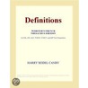 Definitions (Webster''s French Thesaurus Edition) door Inc. Icon Group International