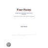 Four Poems (Webster''s Spanish Thesaurus Edition) by Inc. Icon Group International