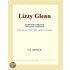 Lizzy Glenn (Webster''s French Thesaurus Edition)