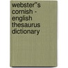 Webster''s Cornish - English Thesaurus Dictionary door Inc. Icon Group International