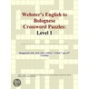 Webster''s English to Bolognese Crossword Puzzles door Inc. Icon Group International