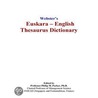 Webster''s Euskara - English Thesaurus Dictionary by Inc. Icon Group International