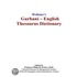 Webster''s Gurbani - English Thesaurus Dictionary