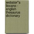 Webster''s Ilocano - English Thesaurus Dictionary