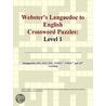 Webster''s Languedoc to English Crossword Puzzles door Inc. Icon Group International