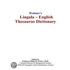 Webster''s Lingala - English Thesaurus Dictionary