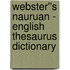 Webster''s Nauruan - English Thesaurus Dictionary