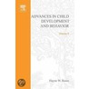 Advances in Child Development & Behavior, Volume 8 by Hayne W. Reese