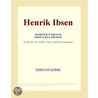 Henrik Ibsen (Webster''s French Thesaurus Edition) by Inc. Icon Group International