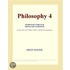 Philosophy 4 (Webster''s French Thesaurus Edition)
