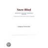 Snow-Blind (Webster''s Japanese Thesaurus Edition) door Inc. Icon Group International