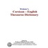 Webster''s Corsican - English Thesaurus Dictionary