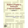 Webster''s English to Indonesian Crossword Puzzles by Inc. Icon Group International