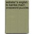 Webster''s English to Kamba Mach Crossword Puzzles
