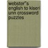 Webster''s English to Kiseri Unn Crossword Puzzles
