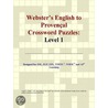 Webster''s English to Provençal Crossword Puzzles door Inc. Icon Group International