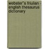 Webster''s Friulian - English Thesaurus Dictionary
