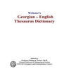 Webster''s Georgian - English Thesaurus Dictionary door Inc. Icon Group International