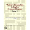 Webster''s Kamba Kitu to English Crossword Puzzles door Inc. Icon Group International