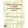Webster''s Kamba Mach to English Crossword Puzzles by Inc. Icon Group International