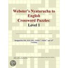 Webster''s Nyaturucha to English Crossword Puzzles door Inc. Icon Group International