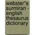 Webster''s Surmiran - English Thesaurus Dictionary